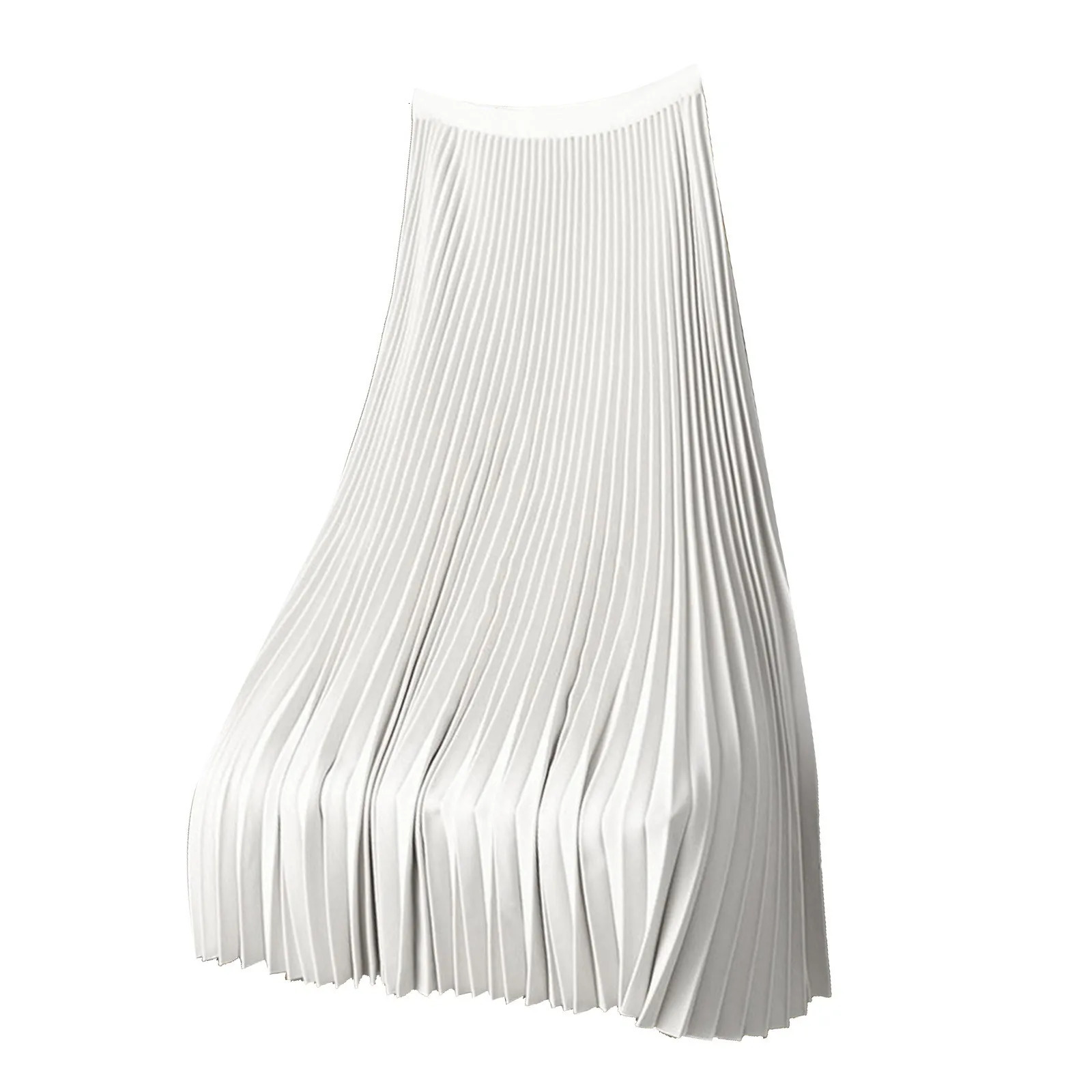 Long Tutu Tulle Skirt Women Fashion 2024 Summer Korean Irregular Contrast Color High Waist Pleated Maxi Female 240513