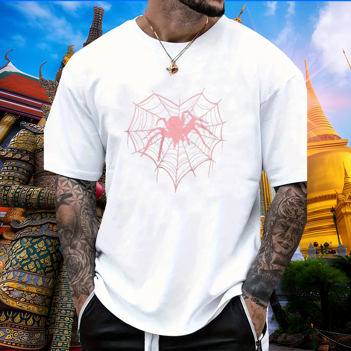 Fashion Casual Mens T Shirts Custom Printed Men Tees Outdoor Cotton Breathable Classic Tees