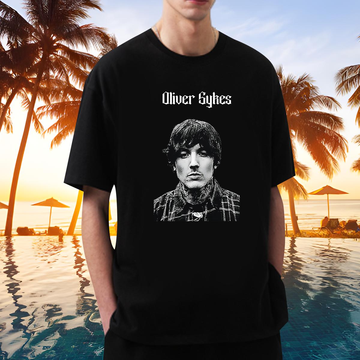 Classic Men T Shirts Black White Hip Hop Street Men Clothes T-Shirt Crew Neck Cotton Breathable Unisex Clothings