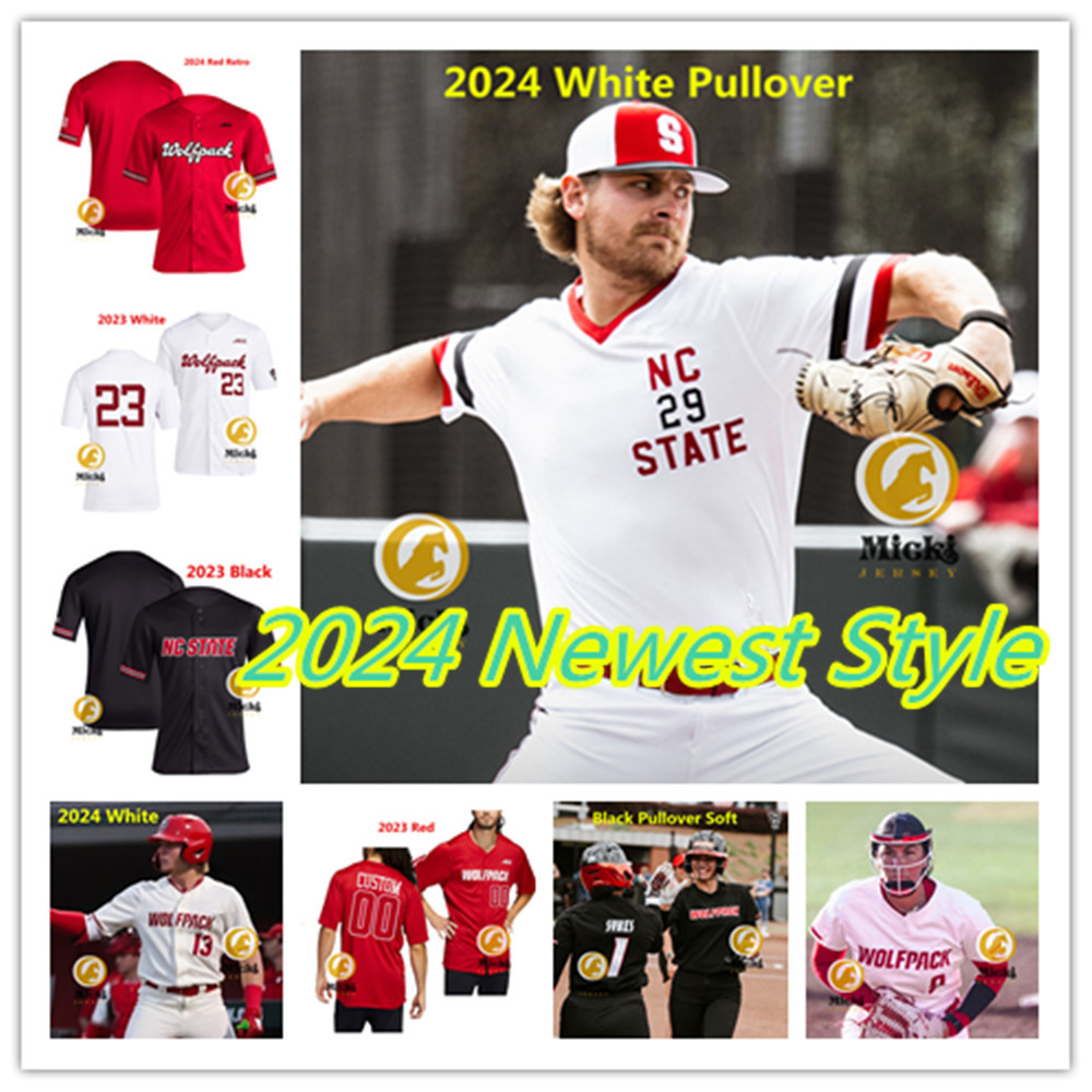 Trea Turner Carlos Rodon NC State Jersey 11 Andrew Knizner 33 Jake Buchanan 25 Matt Mangini Custom Stitched NC State Wolfpack Baseball Jerseys