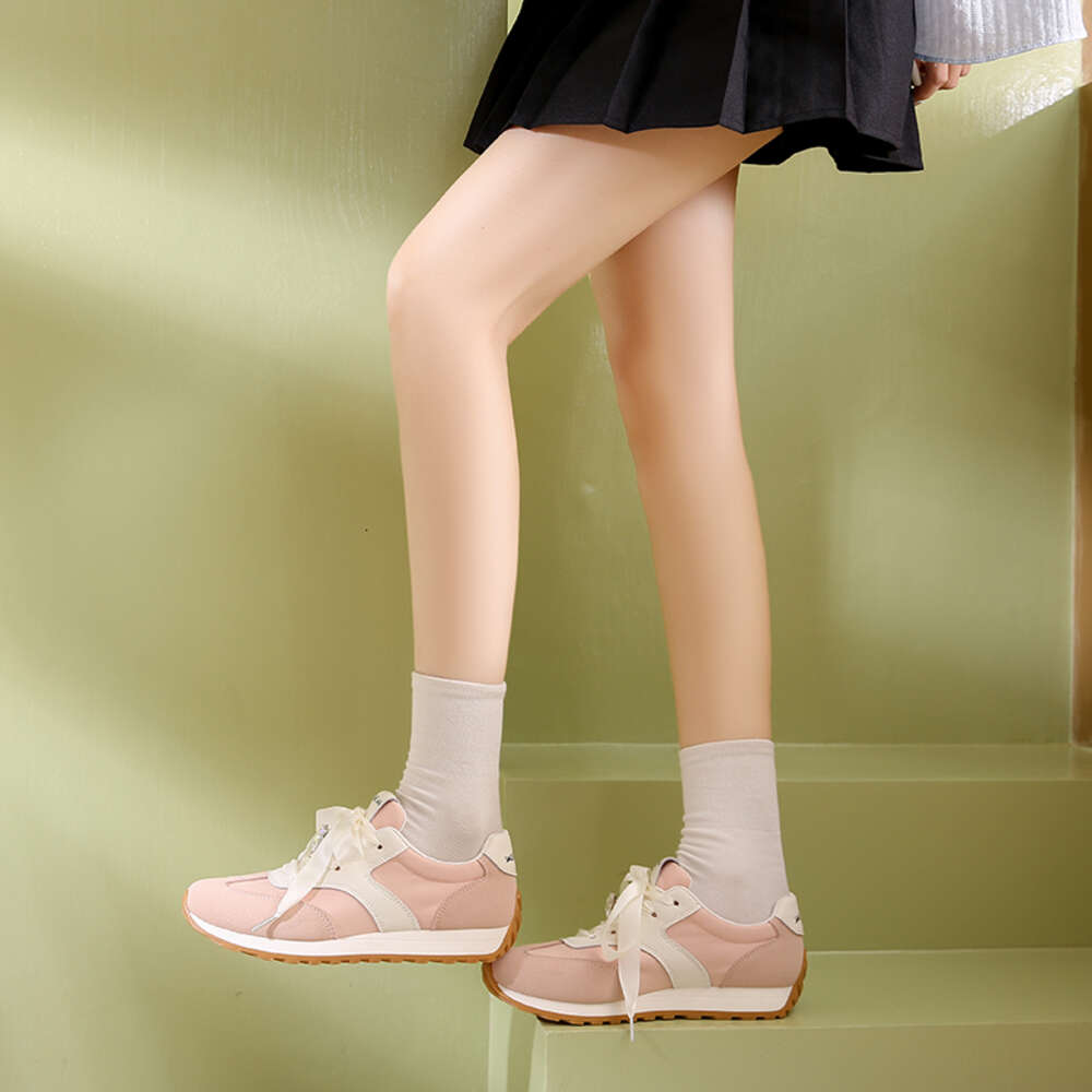 Women's Sneakers Patchwork Casual Lace Up Non-Slip Walking Shoes Comfortable Tennis Running Fashion Sports Trainers ddmythur