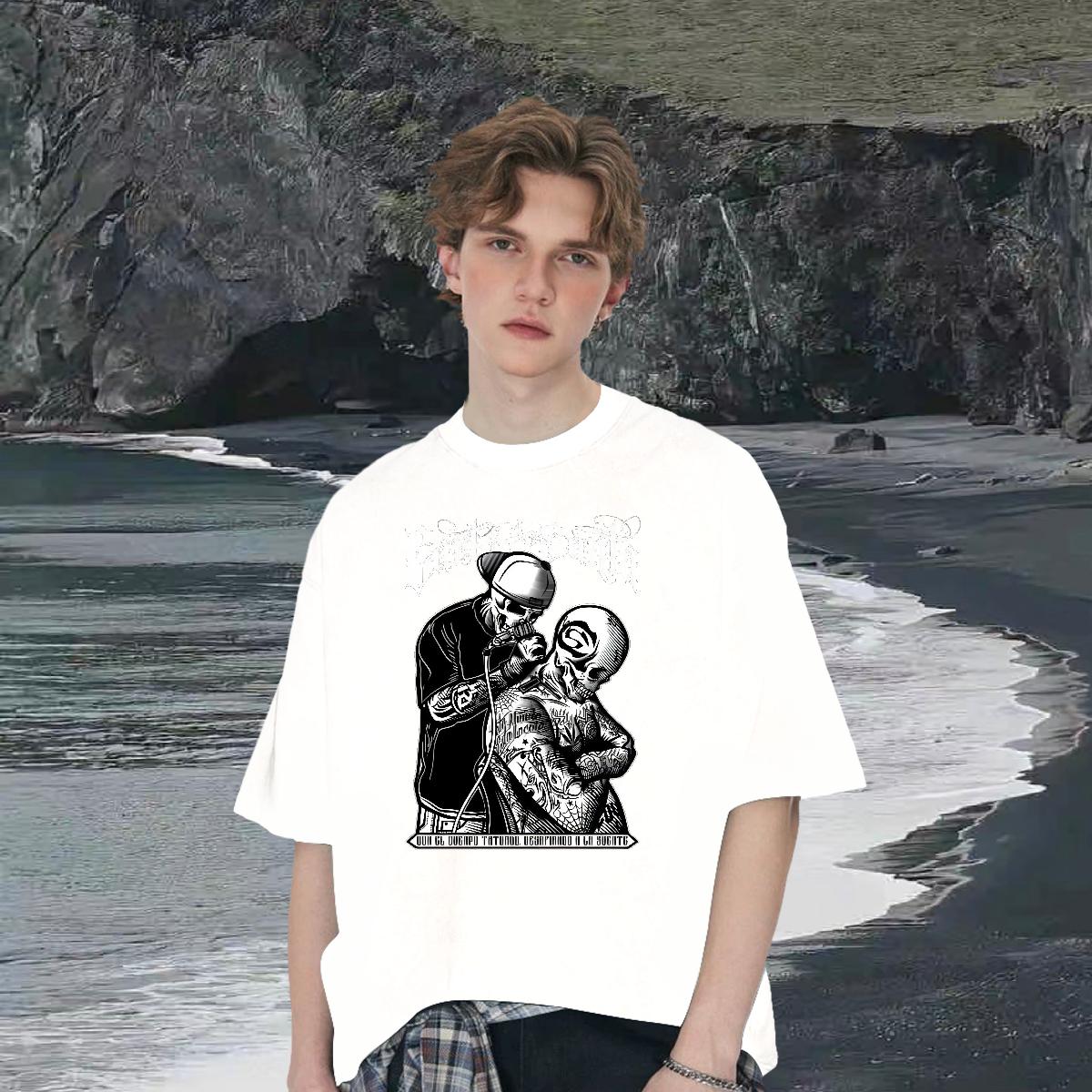 High Quality T-Shirts for Men Casual Beach Short sleeve Cotton Soft Tshirt for Man Woman Classic Casual Oversized S-3XL Tees