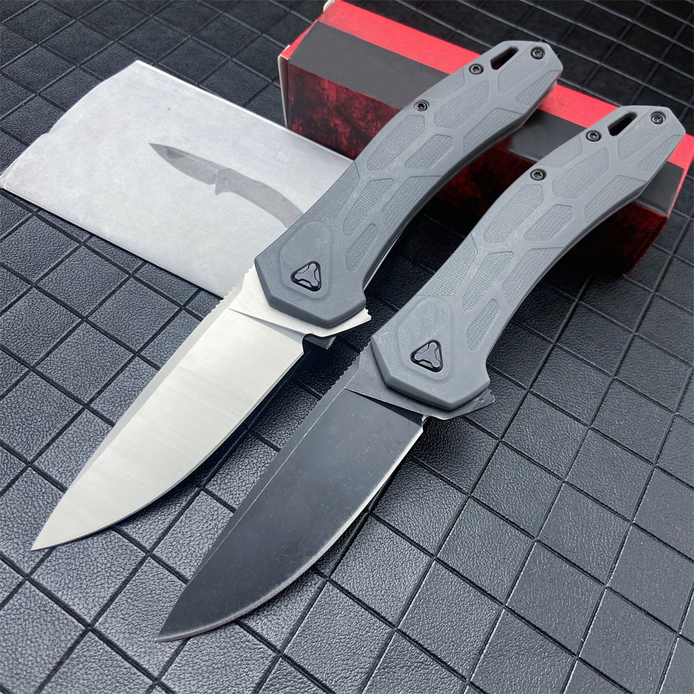 Outdoor KS 2042 KVT Flipper Folding D2 Blade Nylon Wave Fiber Handle Easy To Carry Camping Hunting Hiking Pocket Knife 1660 3655 3800 1776