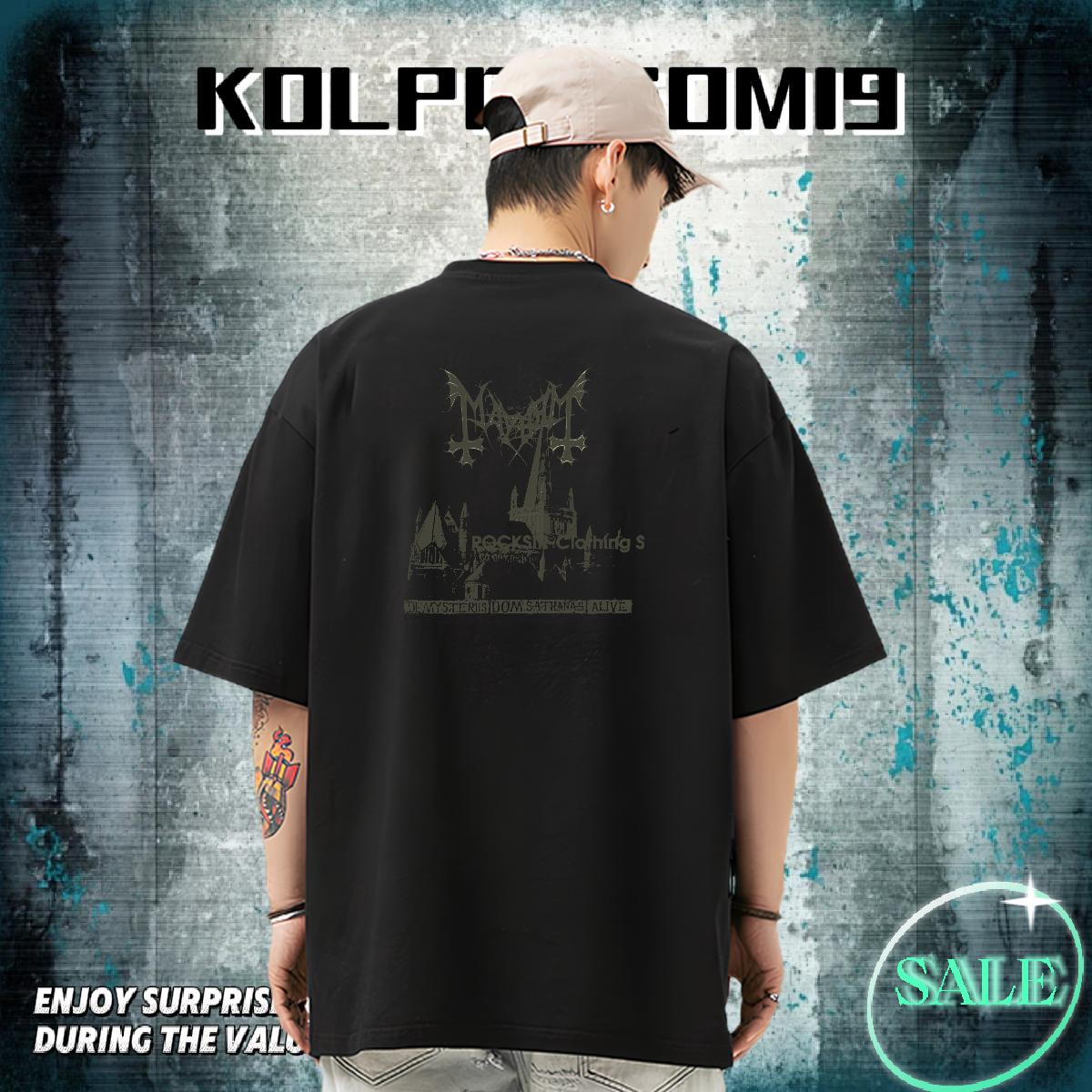 Fashion New T-Shirts Anime Men Tshirts Street Breathable Crew Neck Cotton Popular Tees Shirts