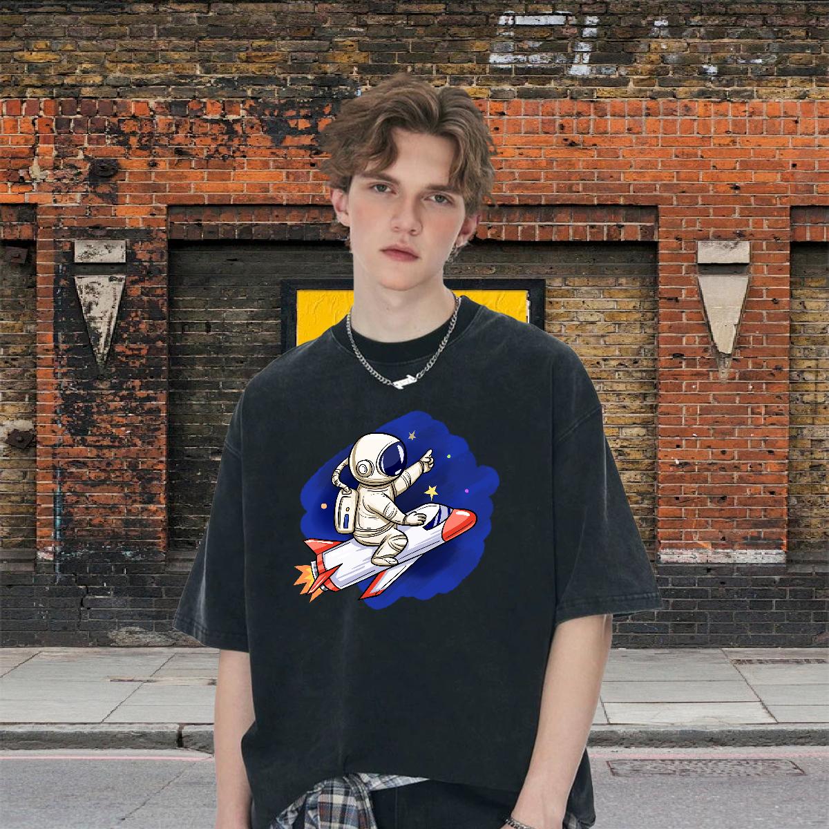 Cool Men T Shirts Daily Outfit 180g Cotton Tshirt for Man Woman Fashion New Customized Wear