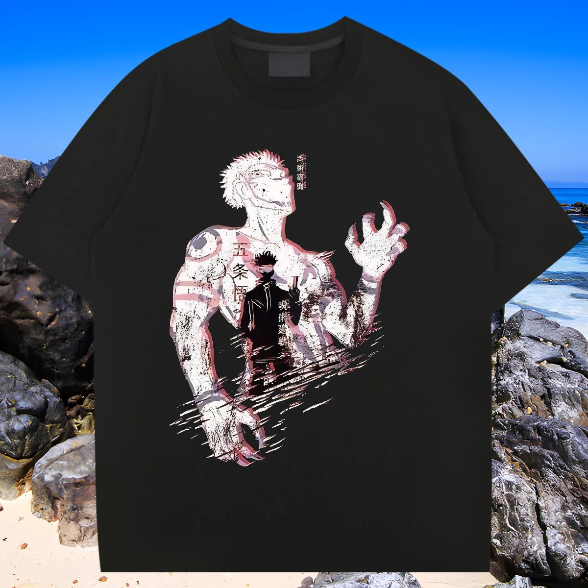 Cool Design Mens T Shirts Casual Beach Breathable Crew Neck Men Clothes T-Shirt Classic Casual Custom Printing Tops Shirt