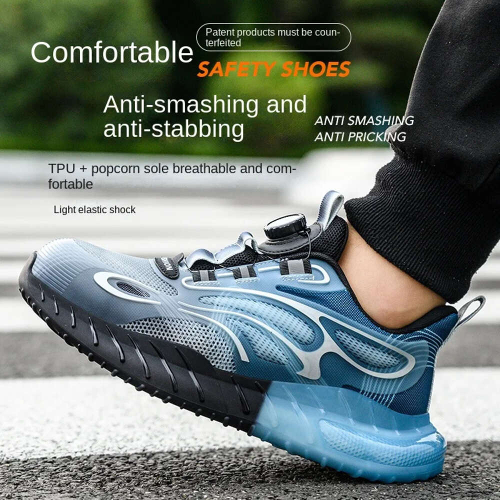 Steel Toe New For Men Lightweight Sneakers Puncture Proof Shoes Unisex Coustruction Safety Work Boots Ddmycat