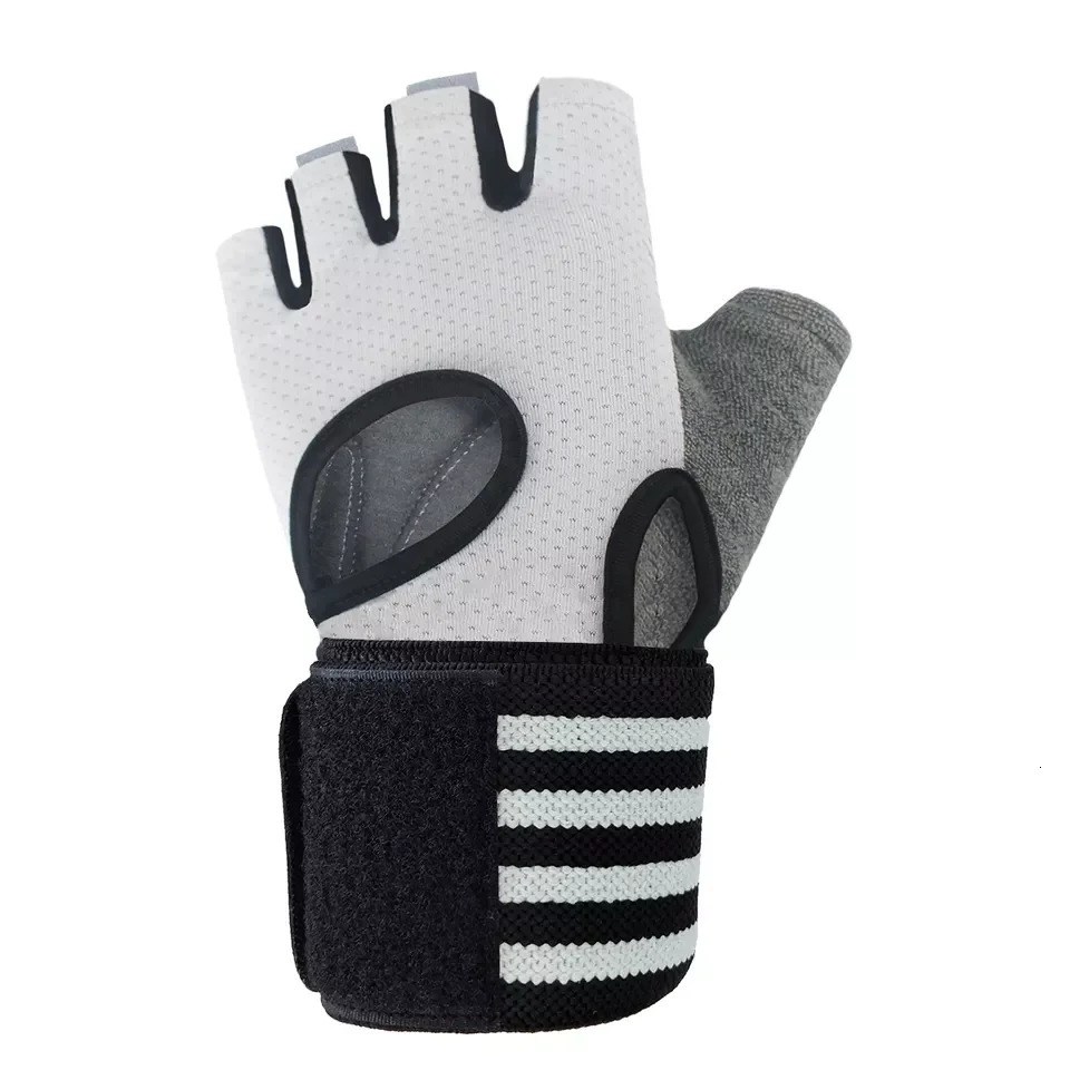 Sport gloves Manufacturer preferential supply weightlifting gym gloves weightlifting gloves with wrist wrap 240603