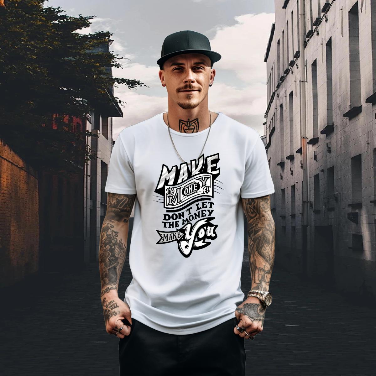 2024 New T Shirts Men Cotton O Neck Short Sleeves Hip Hop Men Clothes T-Shirt Cartoon Print Classic Top Tees