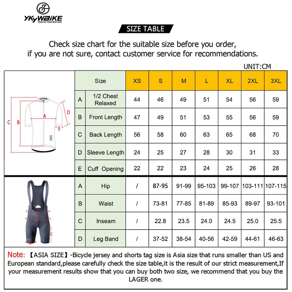 YKYWBIKE Cycling Jersey Set classic MTB Cycling Bib Shorts Kit Reflective Custom Bike Clothes Bicycle Clothing Maillot 240603