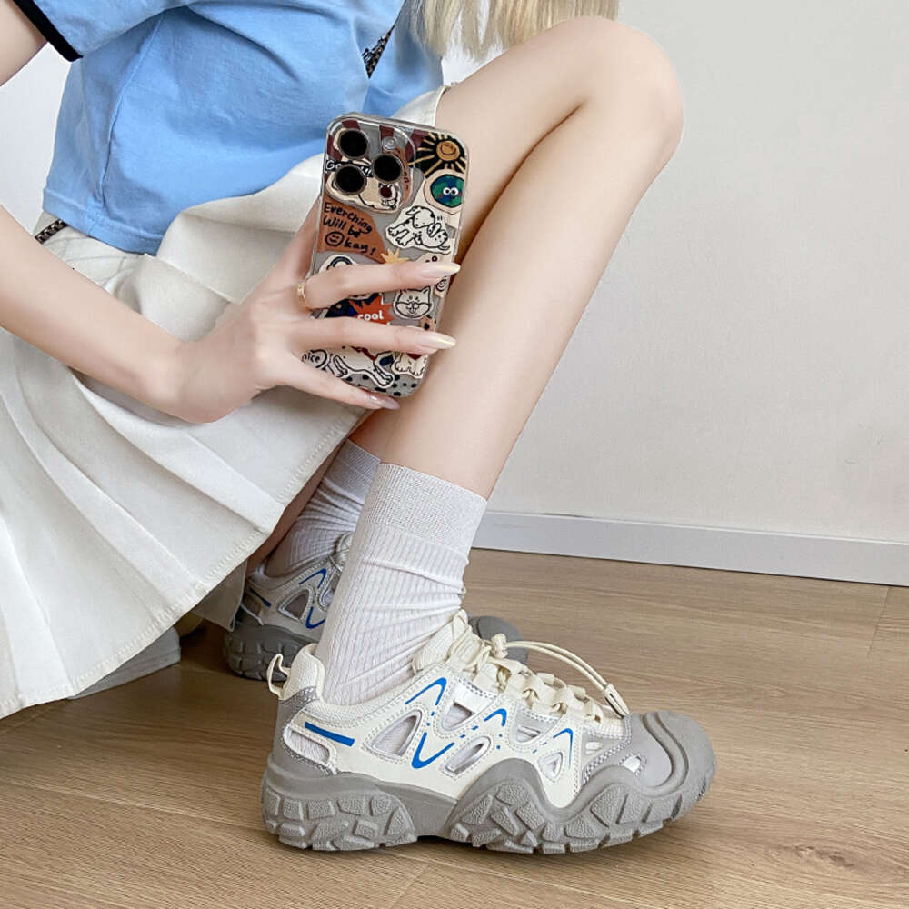 Women's 2024 Summer Outdoor Hiking Travel Sneakers Hollow Out Sport Walking Shoes Non-Slip Breathable Work Tennis ddmythur