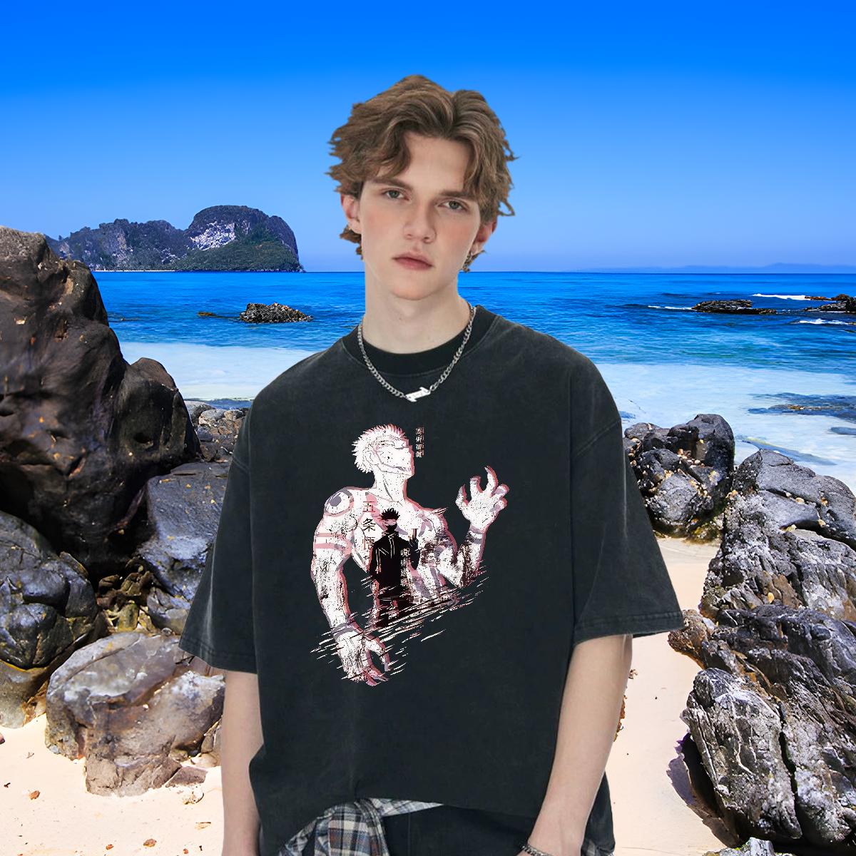 Cool Design Mens T Shirts Casual Beach Breathable Crew Neck Men Clothes T-Shirt Classic Casual Custom Printing Tops Shirt