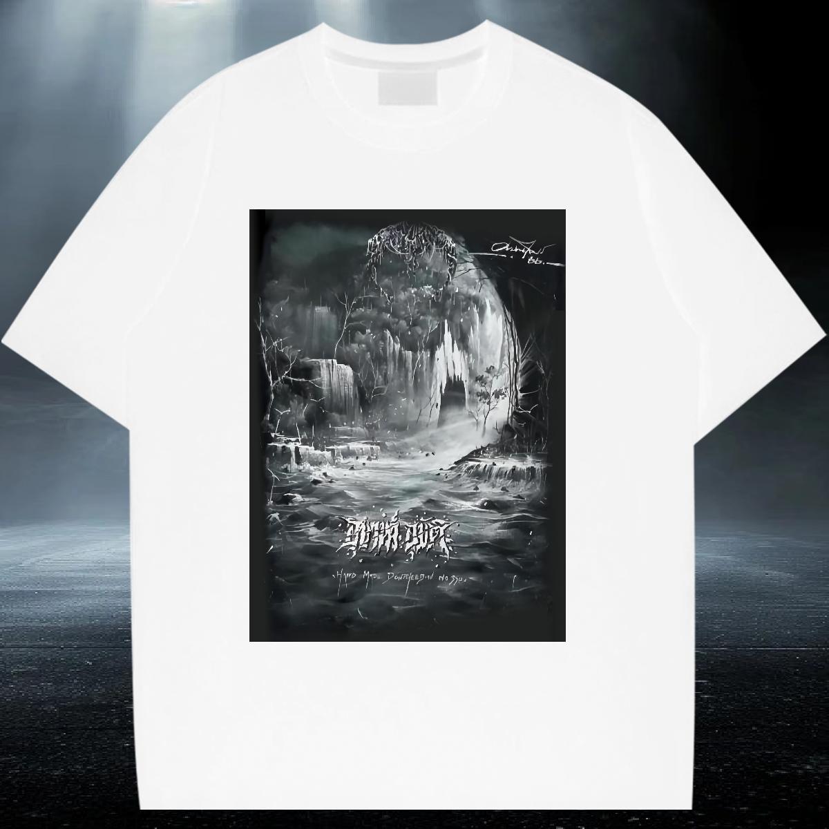 Wholesale Tshirts Crew Neck Cotton Breathable Daily Outfit T-Shirts Black Oversized 2024 DIY Tops Shirt