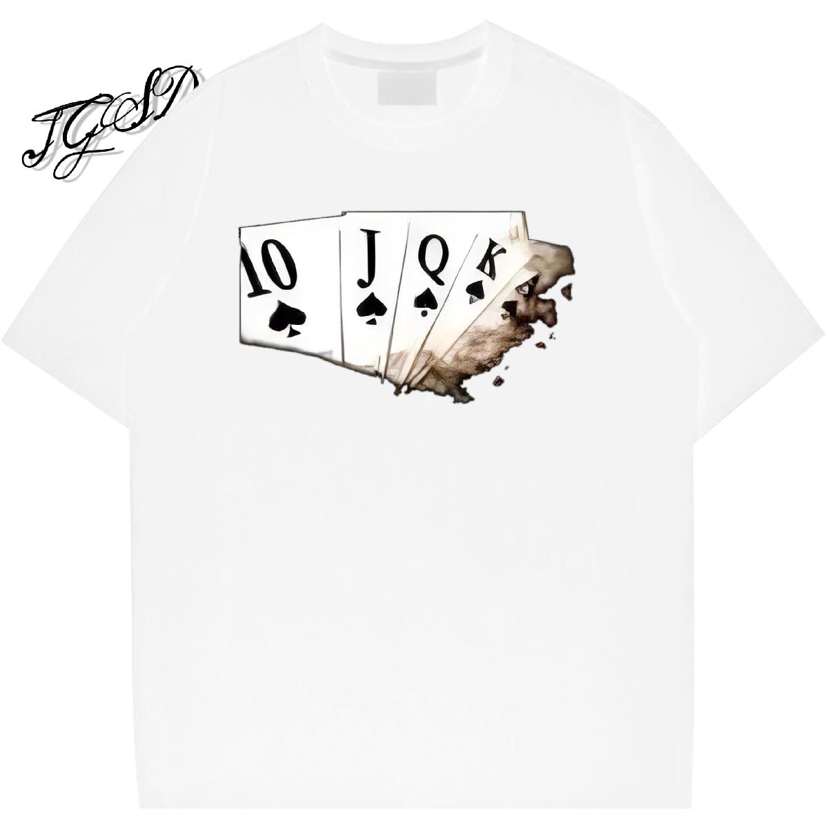 Cool Design Couples T Shirts Cotton O Neck Short Sleeves Sports Casual Mens T Shirts DIY Printed 2024 Summer Tops Tees