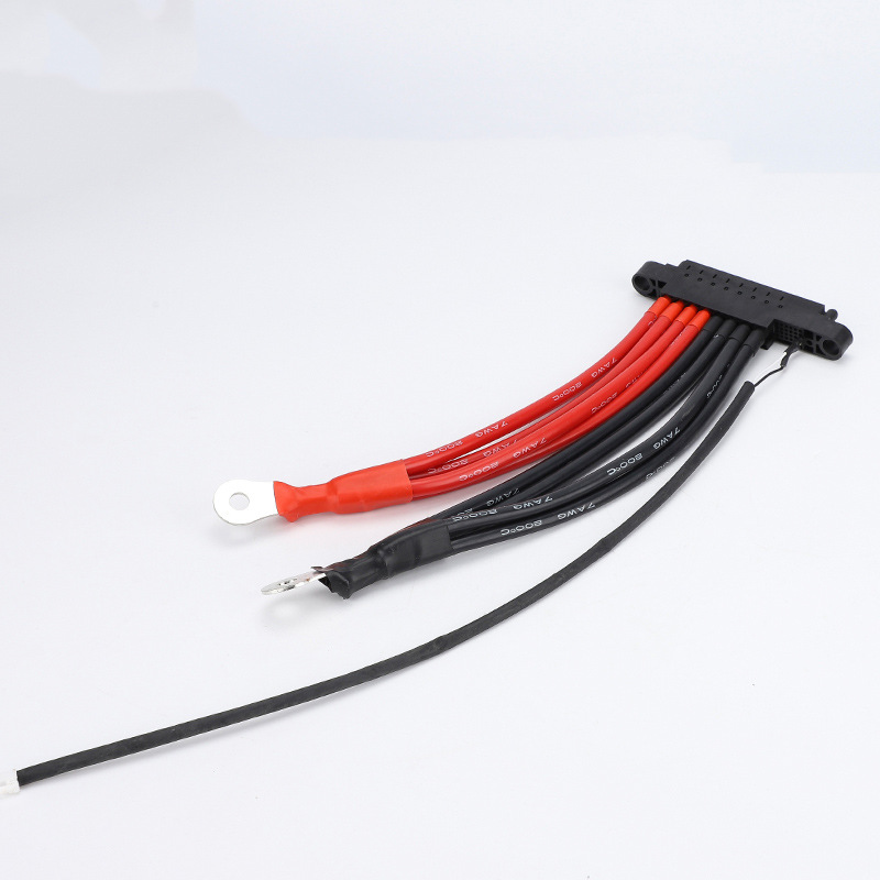 Customized new energy cabinet connection wire, high current plug wire, electric vehicle lithium battery charging plug wire wiring