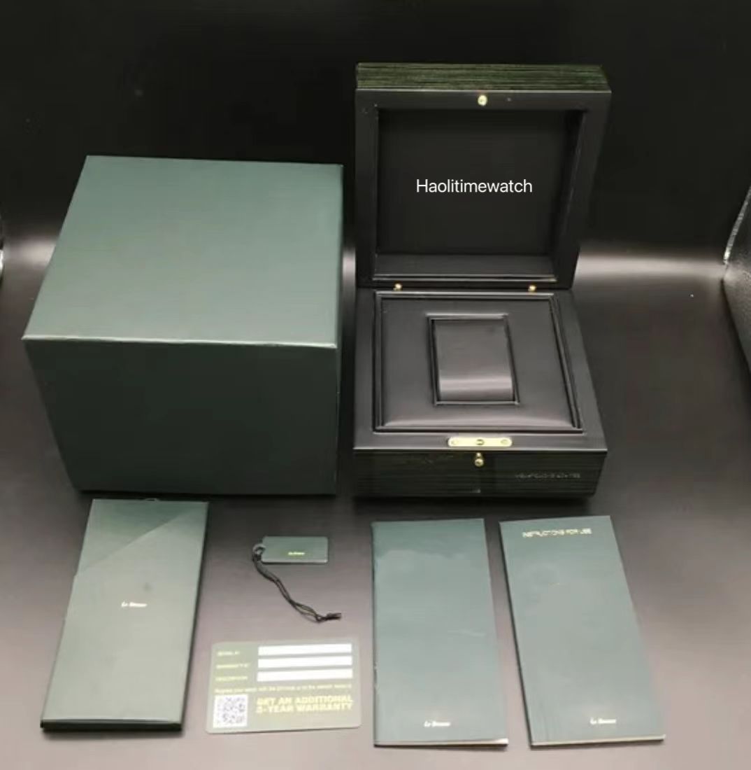 Original green wood watch box accessories file packaging For AP box manual warranty card watch accessories box booklets