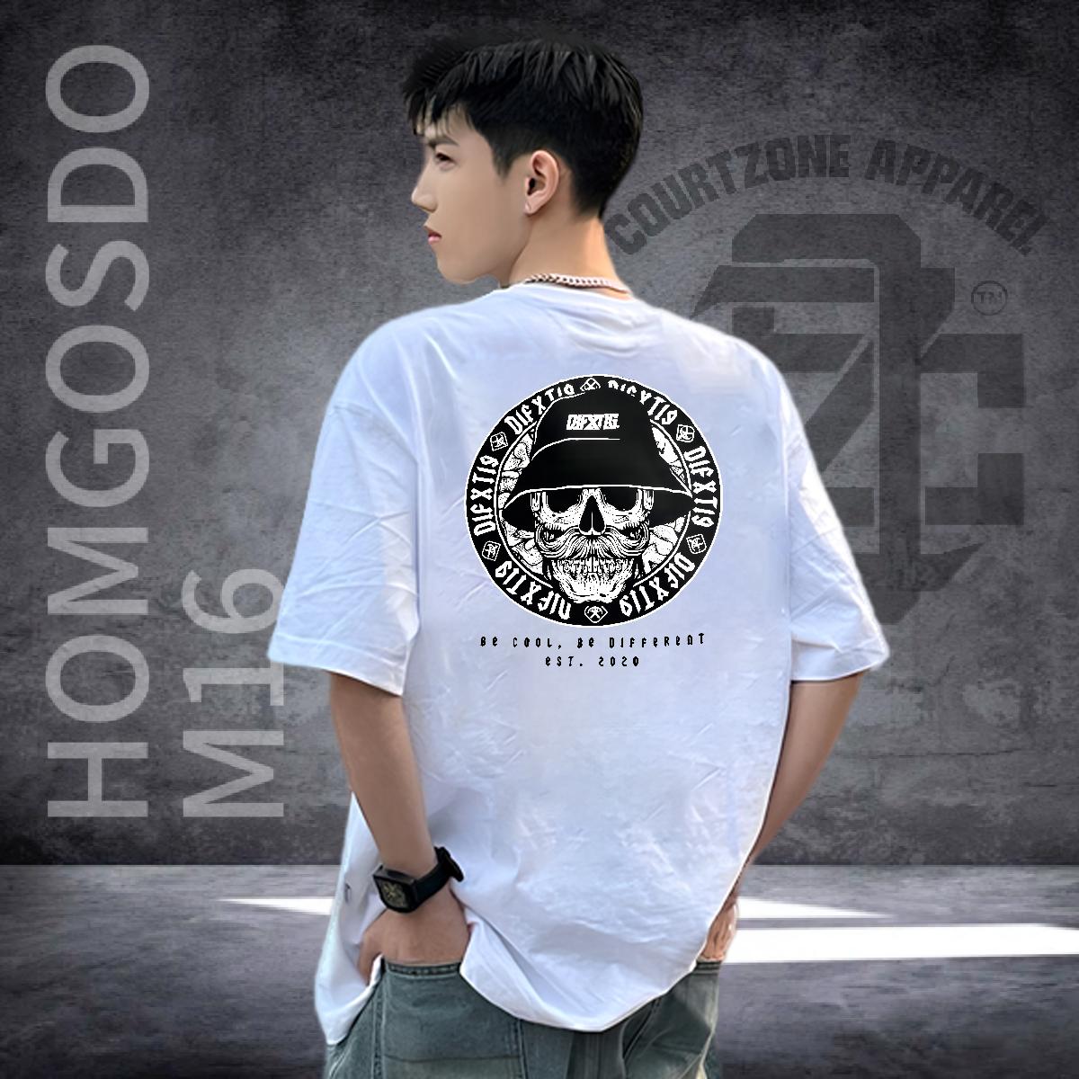 Fashion T shirt DIY Logo Street Men Tshirts Cotton Breathable Wholesale Top Tees