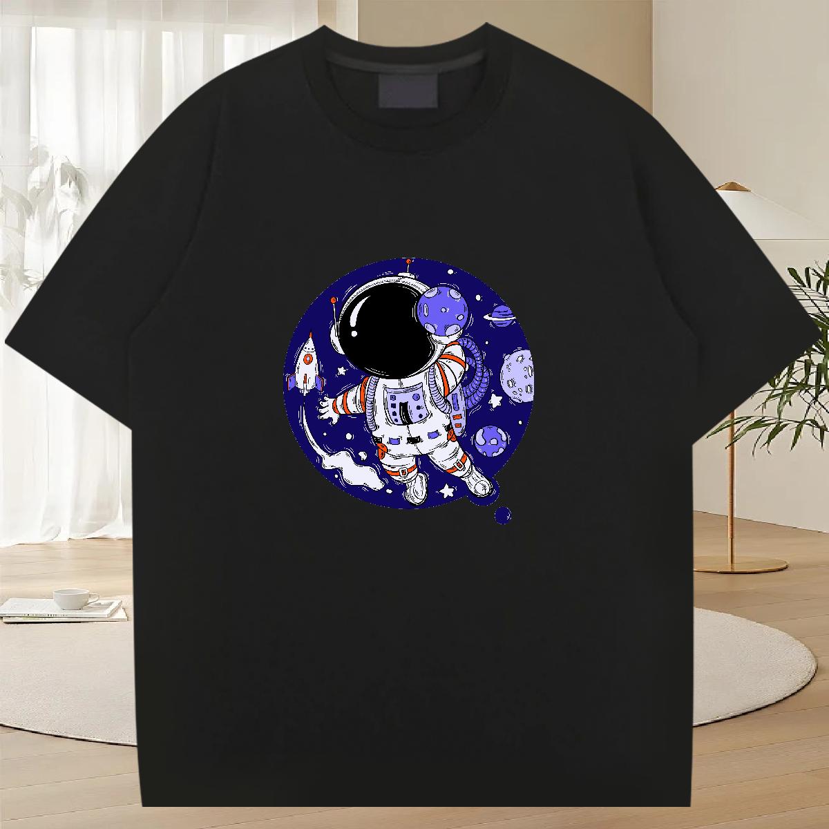 Classic Men T Shirts Casual Beach Short Sleeve Cotton O-Neck Tshirts 2024 New Oversized Clothings