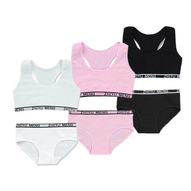 Camisole Camisole Girls bra underwear set training bra youth bra baby bra sports bra 8-12 years old WX5.31