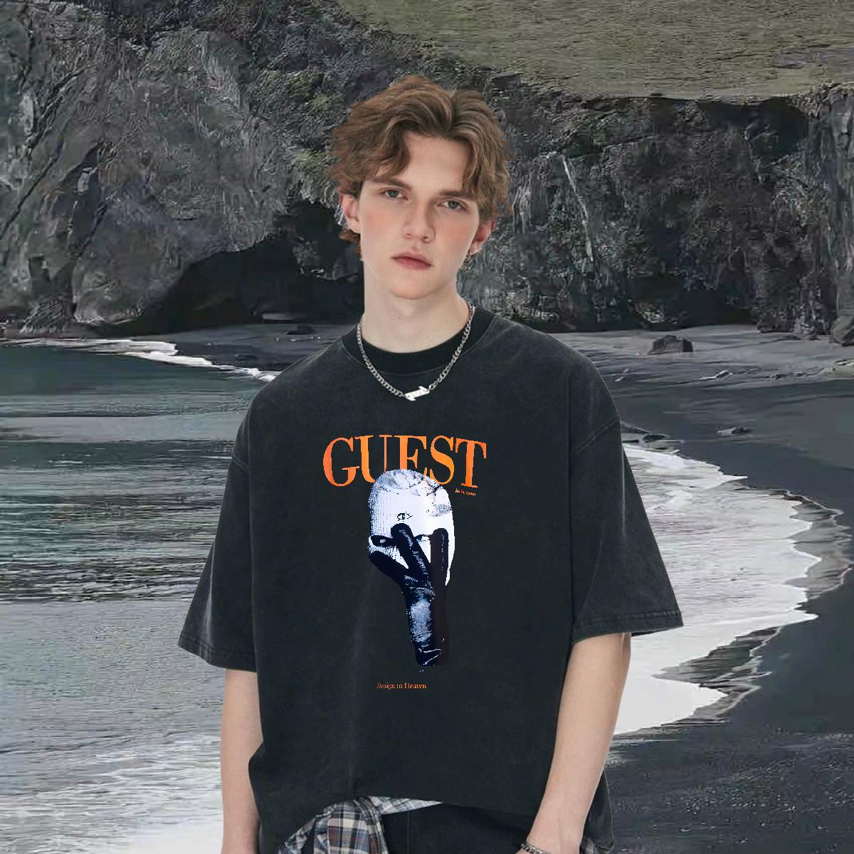 Popular Men Tees Round Neck Short Sleeve Street Mens T Shirts Oversized New Arrival Wear