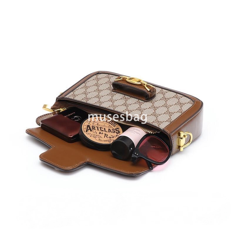 Summer New Old Flower Shoulder Bag, European and American Retro Small Square Bag Fashionable and Versatile High Grade Crossbody Bag