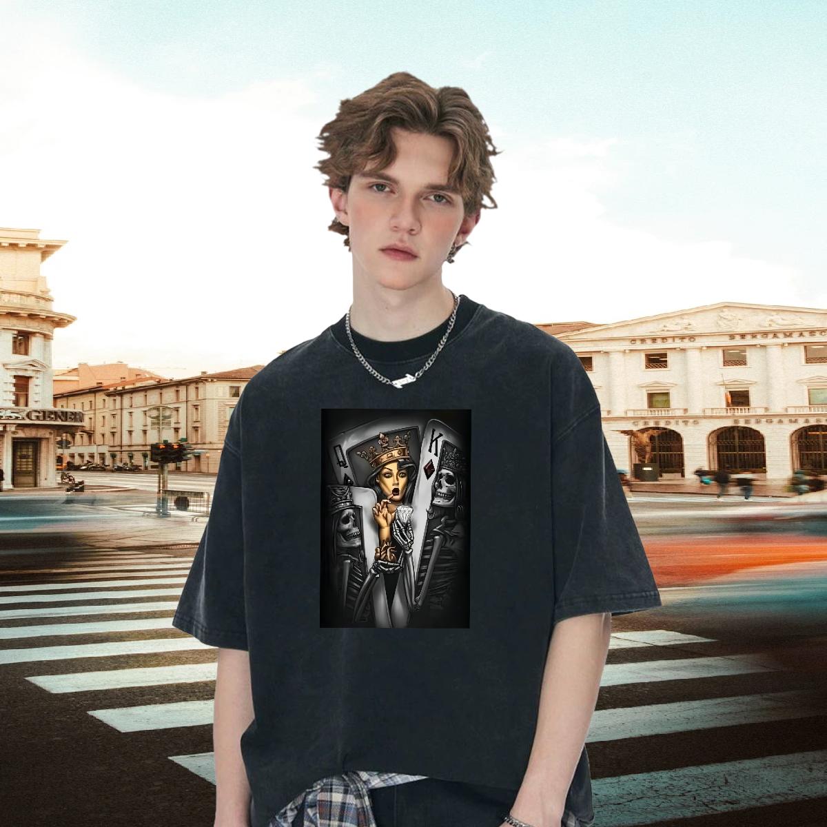 Designer Tshirt for Man Woman Breathable Short Sleeve Daily Outfit Men T Shirts DIY Printed 2024 Designer Top Tees