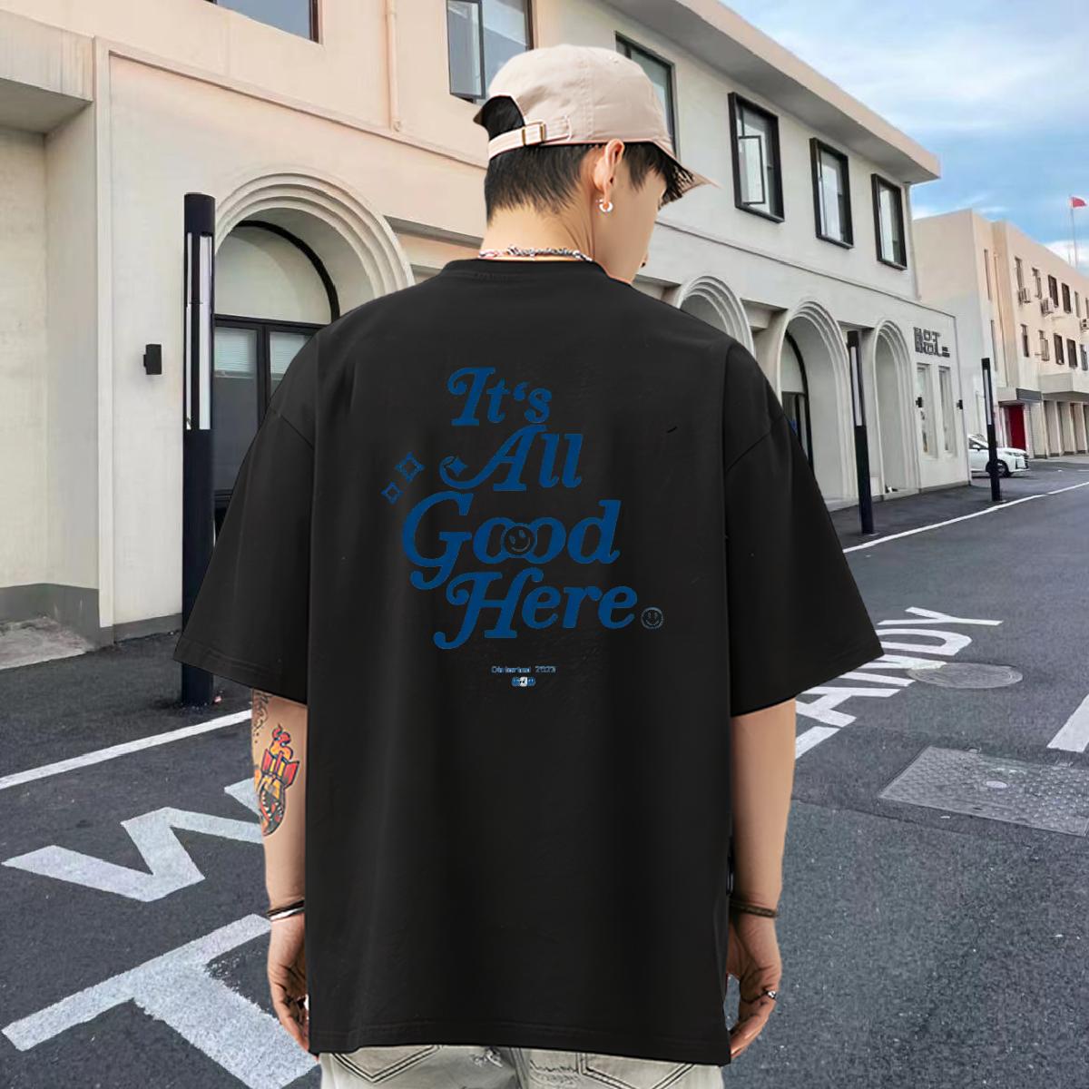 2024 T Shirt For Man DIY Spring Summer Tshirts Breathable Crew Neck Soft Clothings