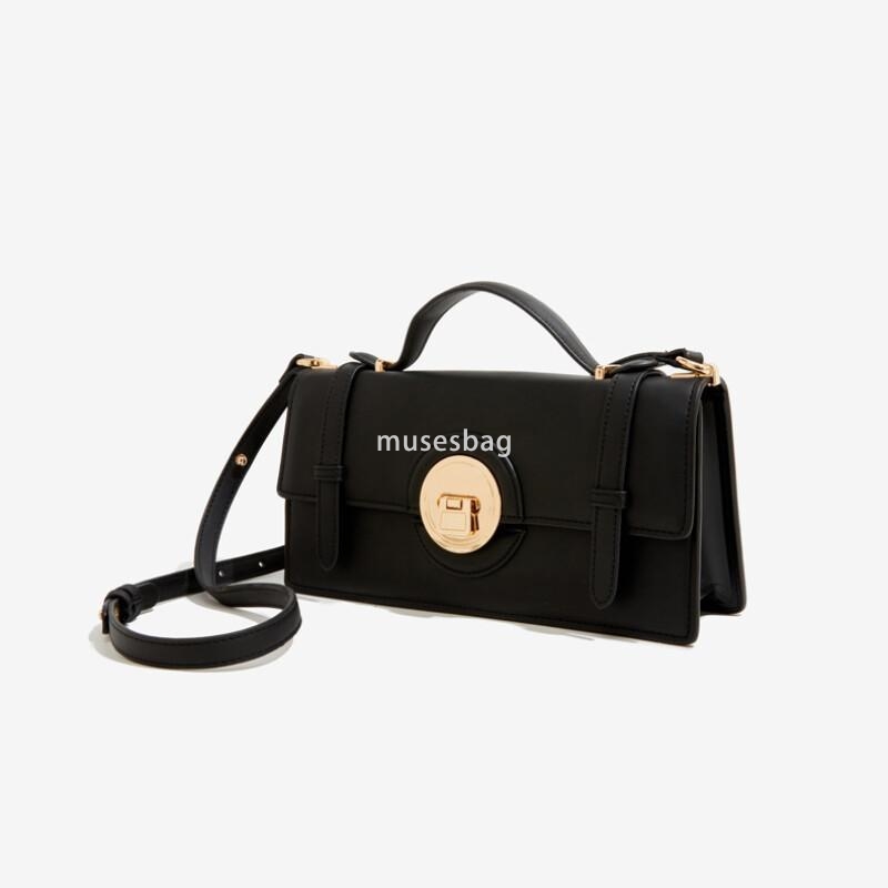 New high-end PU crossbody bag fashionable and casual shoulder bag simple and atmospheric small square bag versatile and exquisite bag
