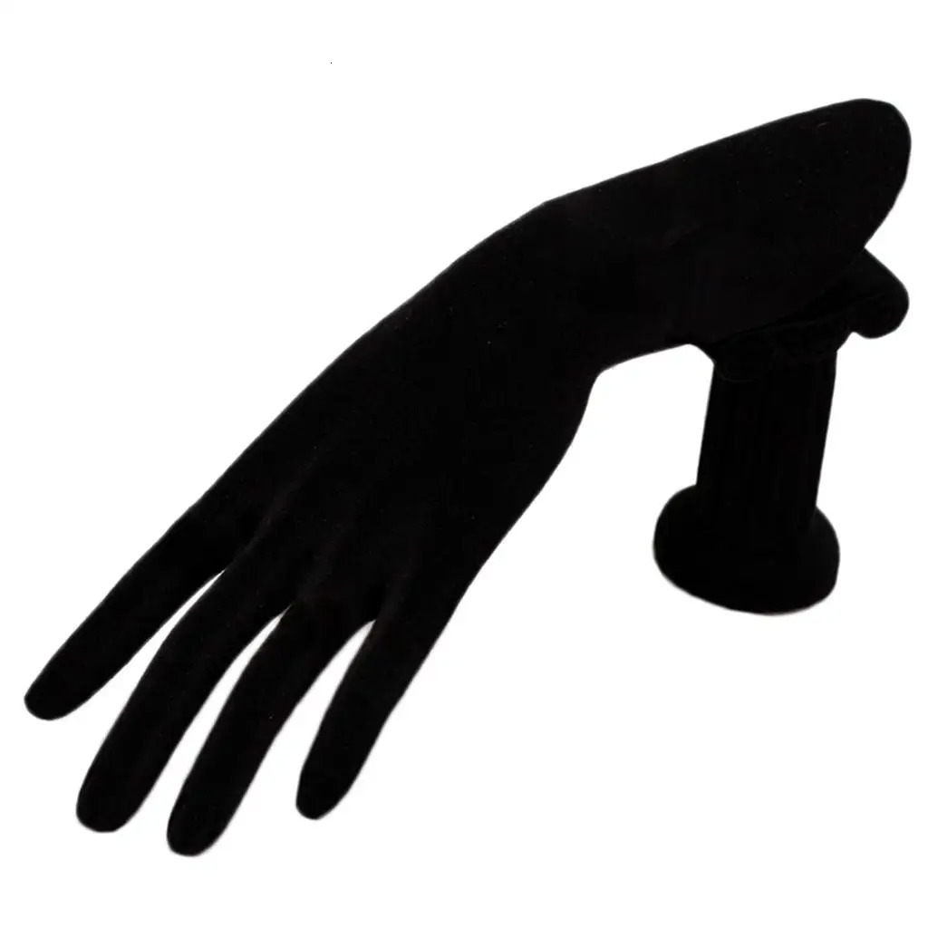 Jelwery Lightweight Display Ring Bracelet Display Mannequin Hand EarShowing Resin Stand Organizer Holder Desktop Showcase Decor 240531
