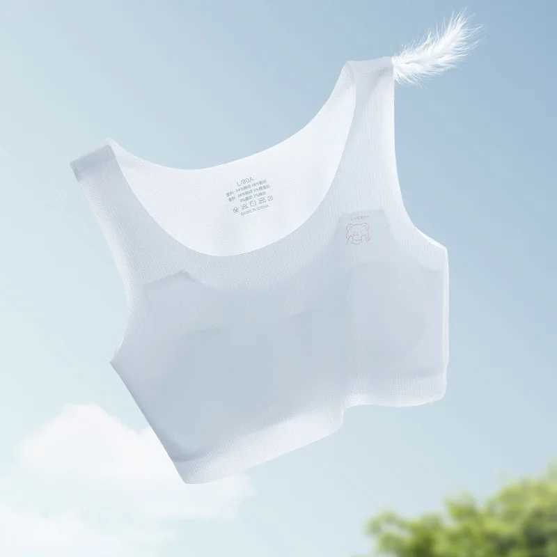 Camisole 2023 Youth Girls New Girl Development Cycle Bra No Steel Ring Sports Tube Top Solid Color Training WX5.31VAHY