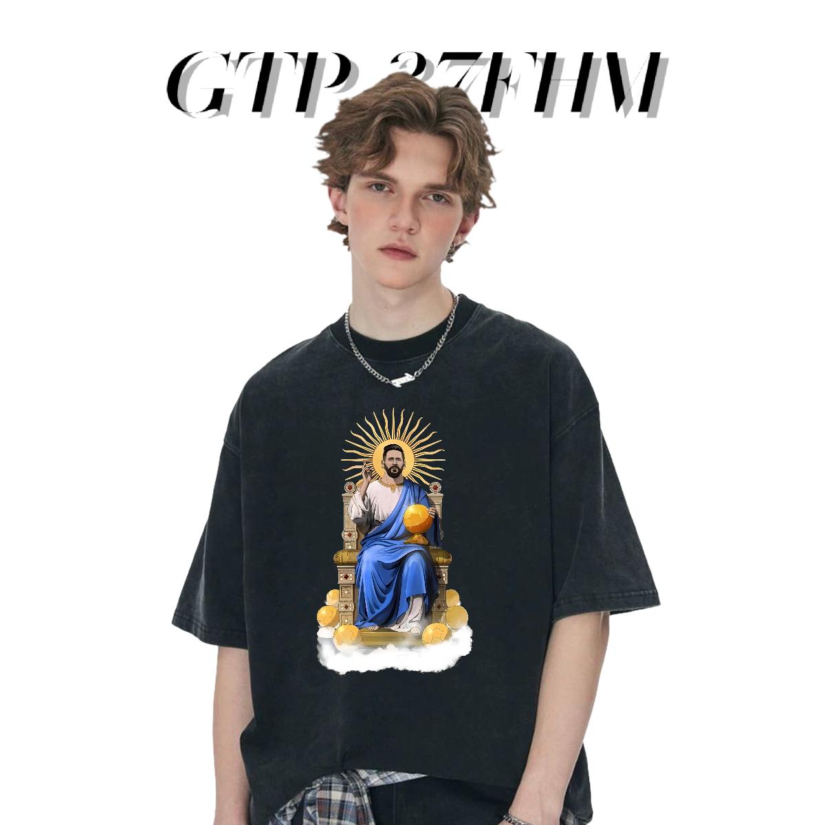 New T-Shirts for Men Custom Cartoon Beach Mens Tshirts Cotton Breathable Soft Comfortable Tees Shirts