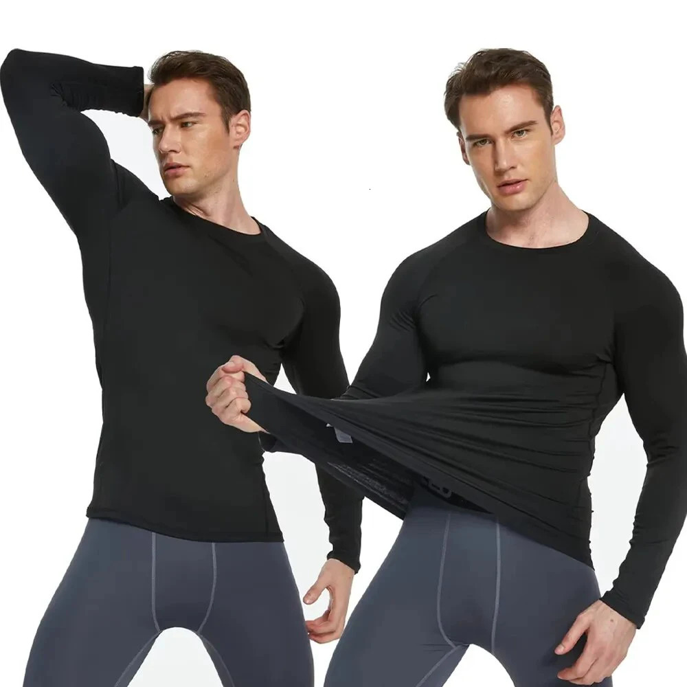 Men Compression Workout Set 3 PCS Workout Clothes Outfit Fitness Apparel Gym Outdoor Running Clothes for Gym 240524