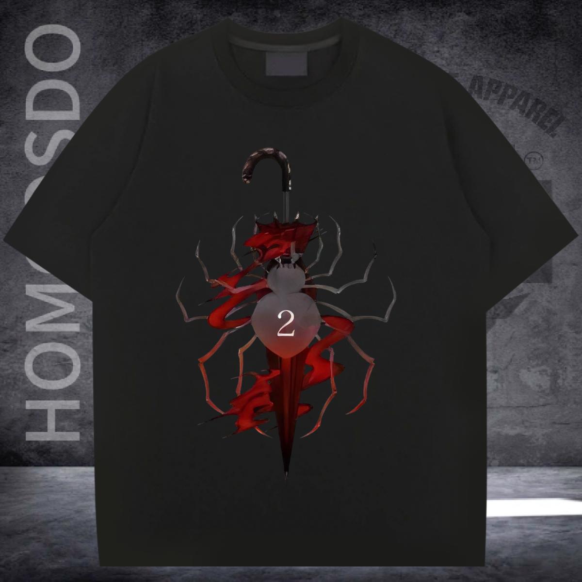 Custom T shirt Cartoon Print Street Wear Men Clothes T-Shirt Cotton Breathable Short Sleeve High Quality Tees