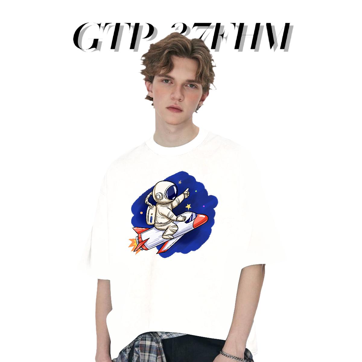 Stylist Mens T Shirts DIY Anime Tshirts Daily Wear Breathable Crew Neck Cotton Popular Clothes