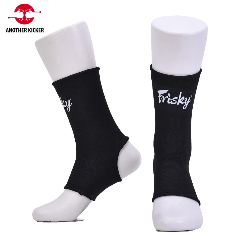 1 Pair Muay Thai Ankle Support Brace Foot Protector Boxing Anklet Adult Kids TKD Kickboxing MMA Fight Sport Training Socks Guard 240603