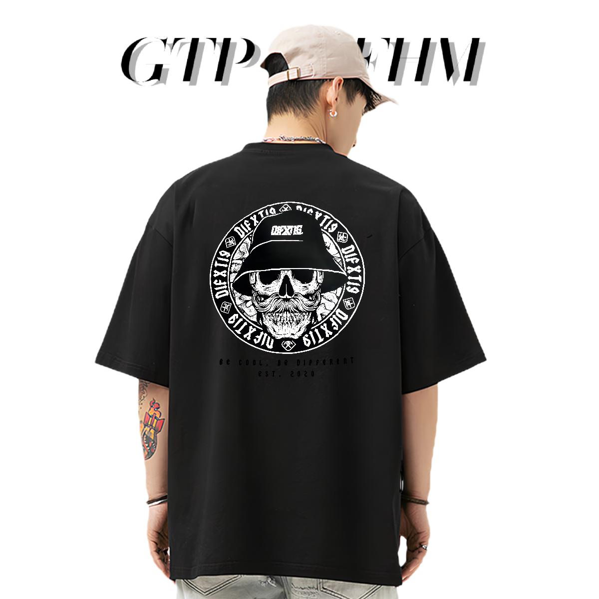 New Designer T Shirts Men Cotton Breathable Short Sleeve High Street Hip Hop Men Clothes T-Shirt Oversized Popular Tshirts