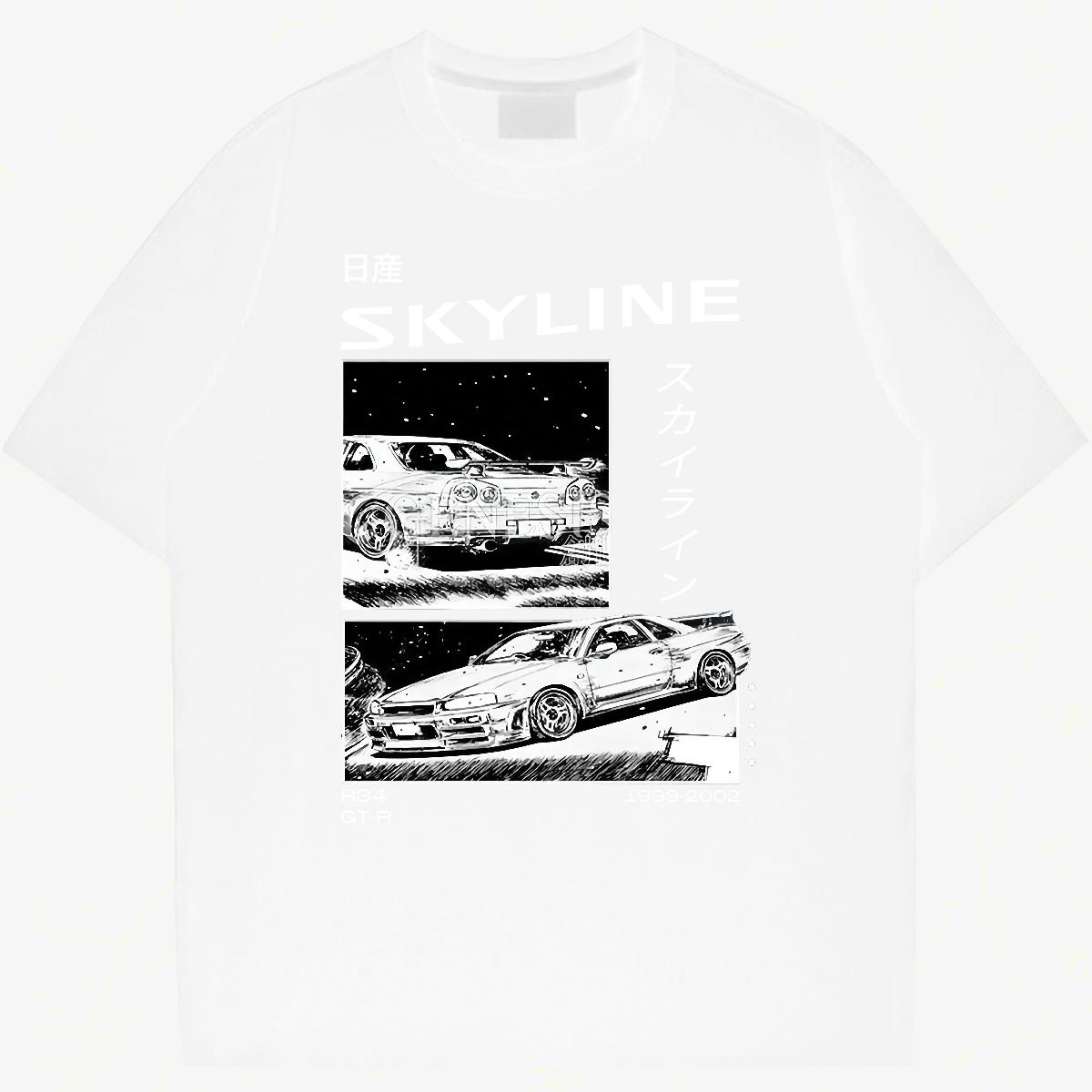 2024 Men T Shirts Oversized Men Tees Anime Printing Street Short Sleeve Cotton O-Neck Comfortable Wear