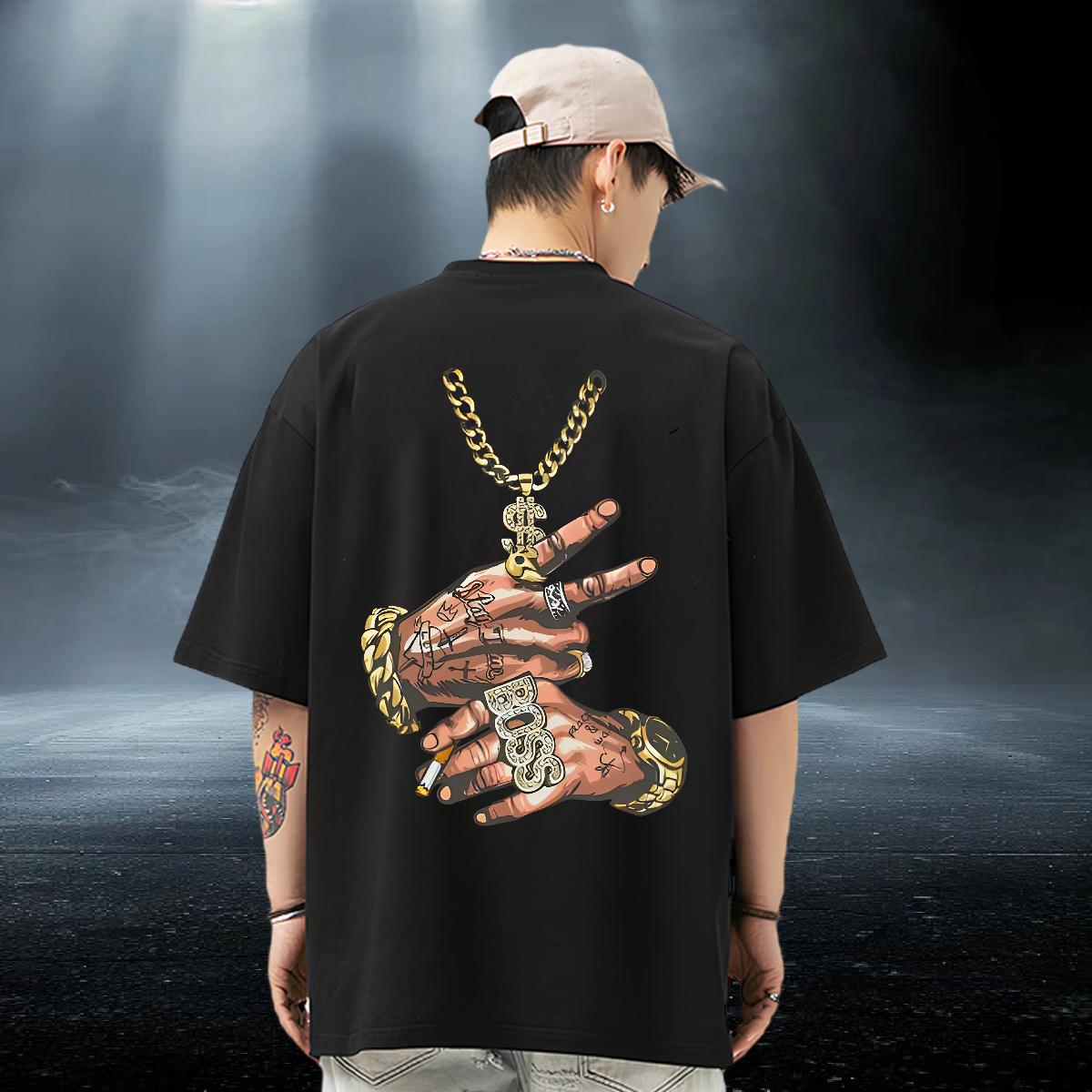 Fashion Designer Man T Shirts Crew Neck Cotton Breathable Hip Hop Street Couples T Shirts Custom Print Oversized Unisex Polos