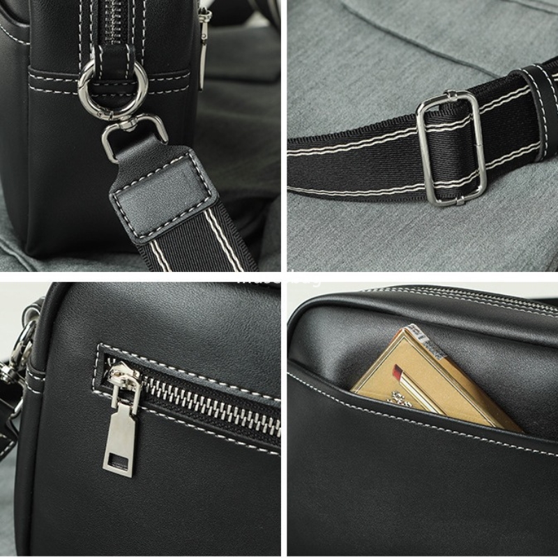 New Trendy Crossbody Bag Large Capacity Popular Shoulder Bag Versatile and Simple Small Square Bag Mobile ID Bag