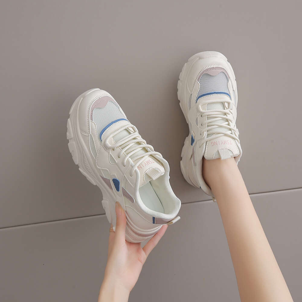 CRLAYDK Womens Chunky Sneakers Platform Mesh Summer Dad Shoes Casual Walking Running Sport Tennis Height Increase Trainers ddmythur