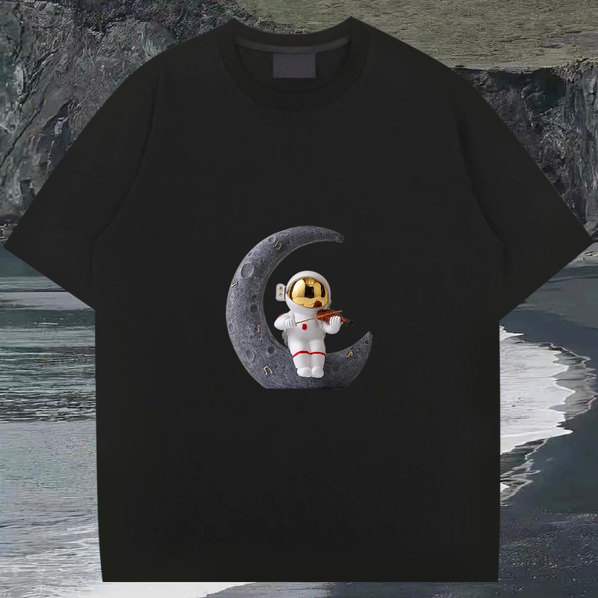 Brand T shirt Daily Outfit Breathable Short Sleeve Men Tops Tees Stylist DIY Anime Wear