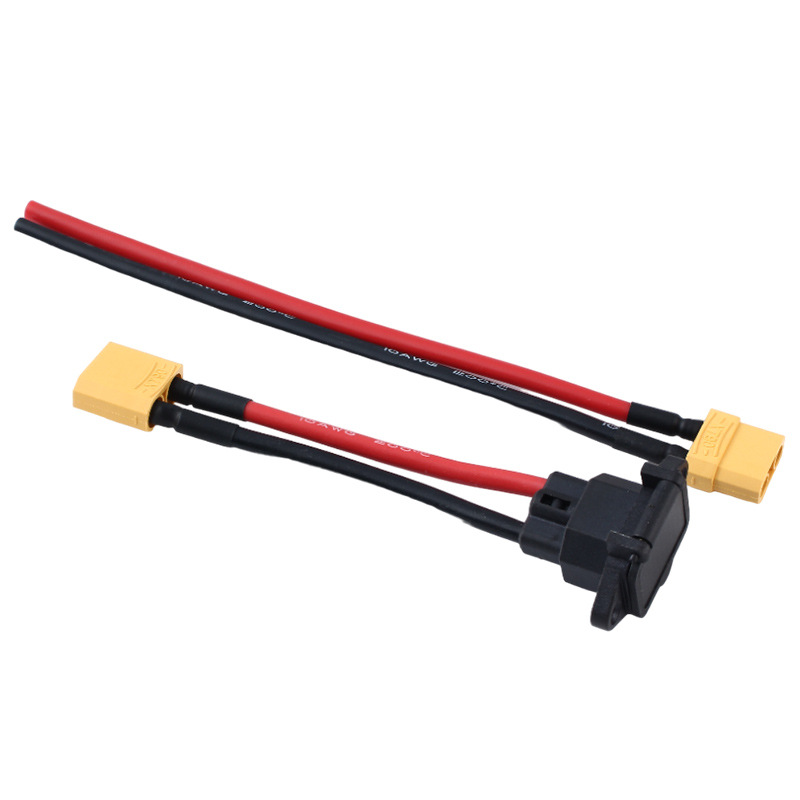 XT90 male and female outdoor energy storage connectors, aircraft model wiring harnesses, lithium battery electrical adjustment connection wires