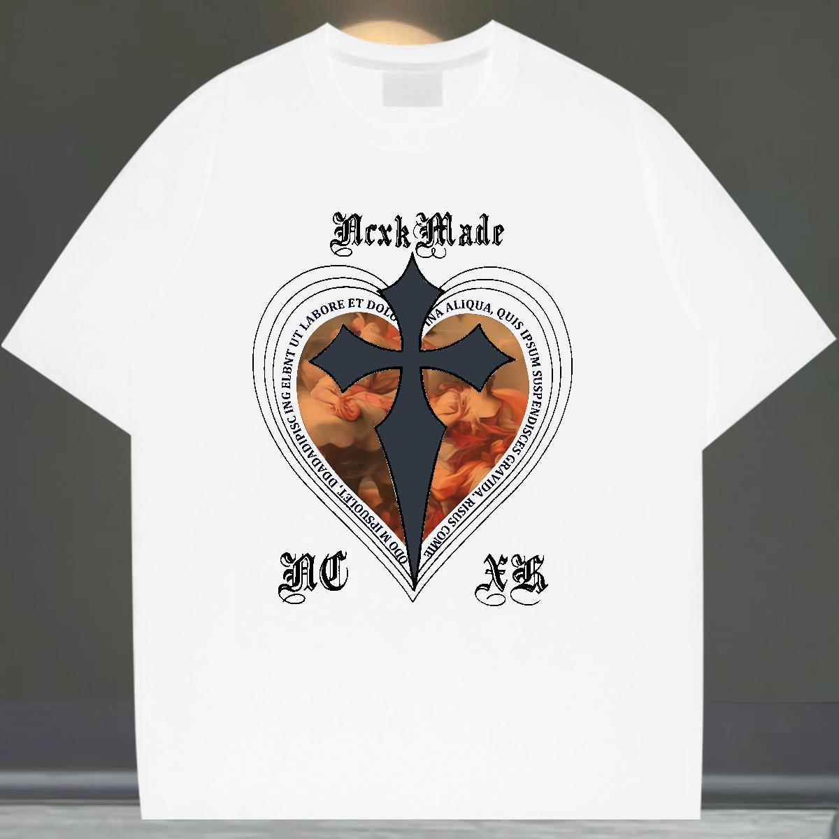 Classic Men T Shirts Custom Sports Casual Men Clothes T-Shirt Breathable Short Sleeve Brand Tshirts