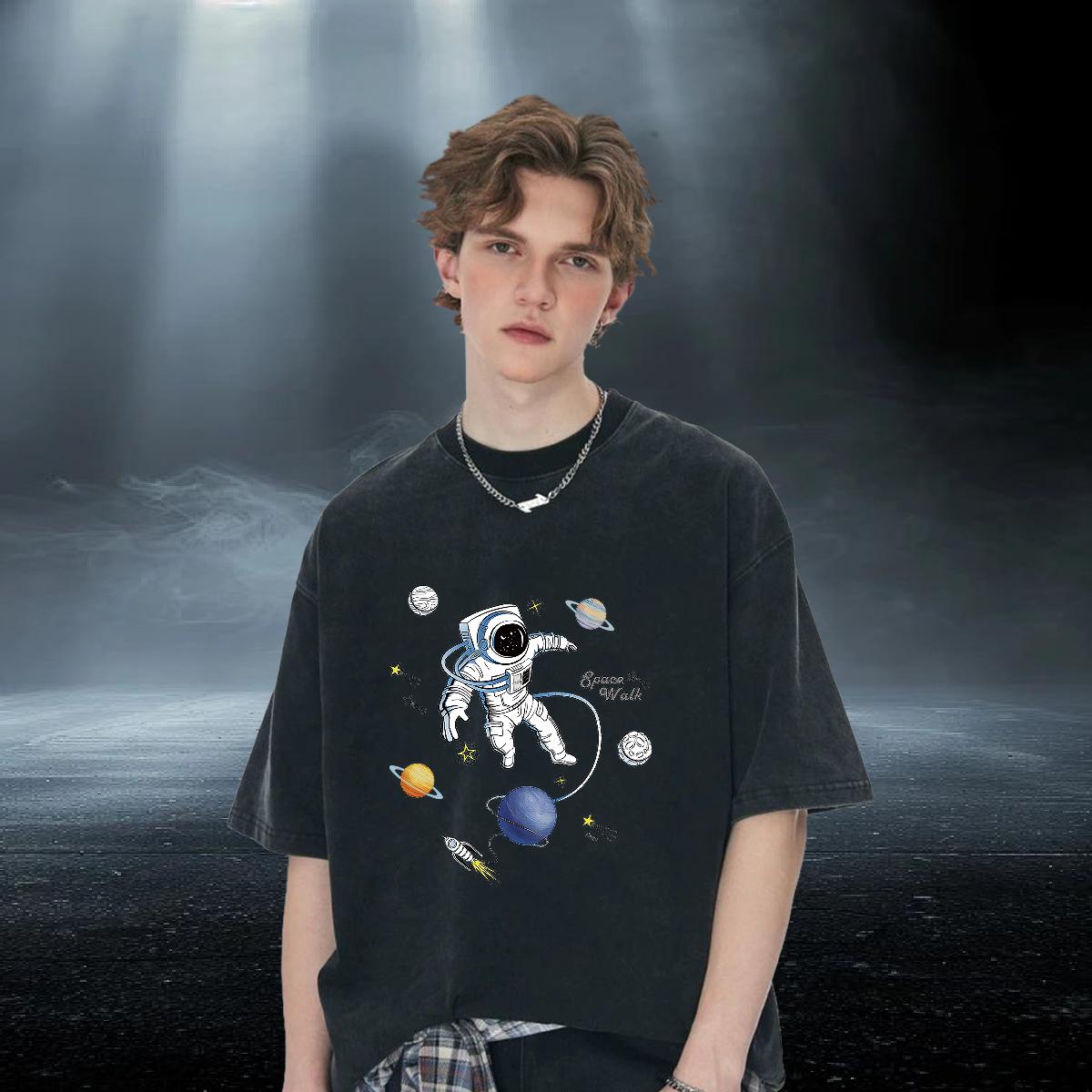 Comfortable T shirt Street Casual Breathable Short Sleeve Men Tshirts New Designer Cartoon Printing S-3XL Clothes