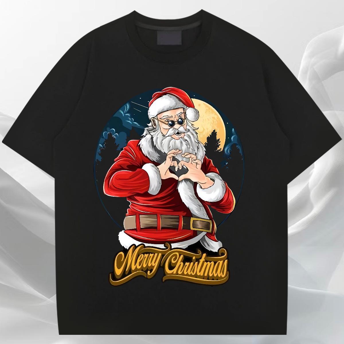 2024 T-Shirts for Men Graphic Casual Men Tshirts Breathable Crew Neck Loose Tees