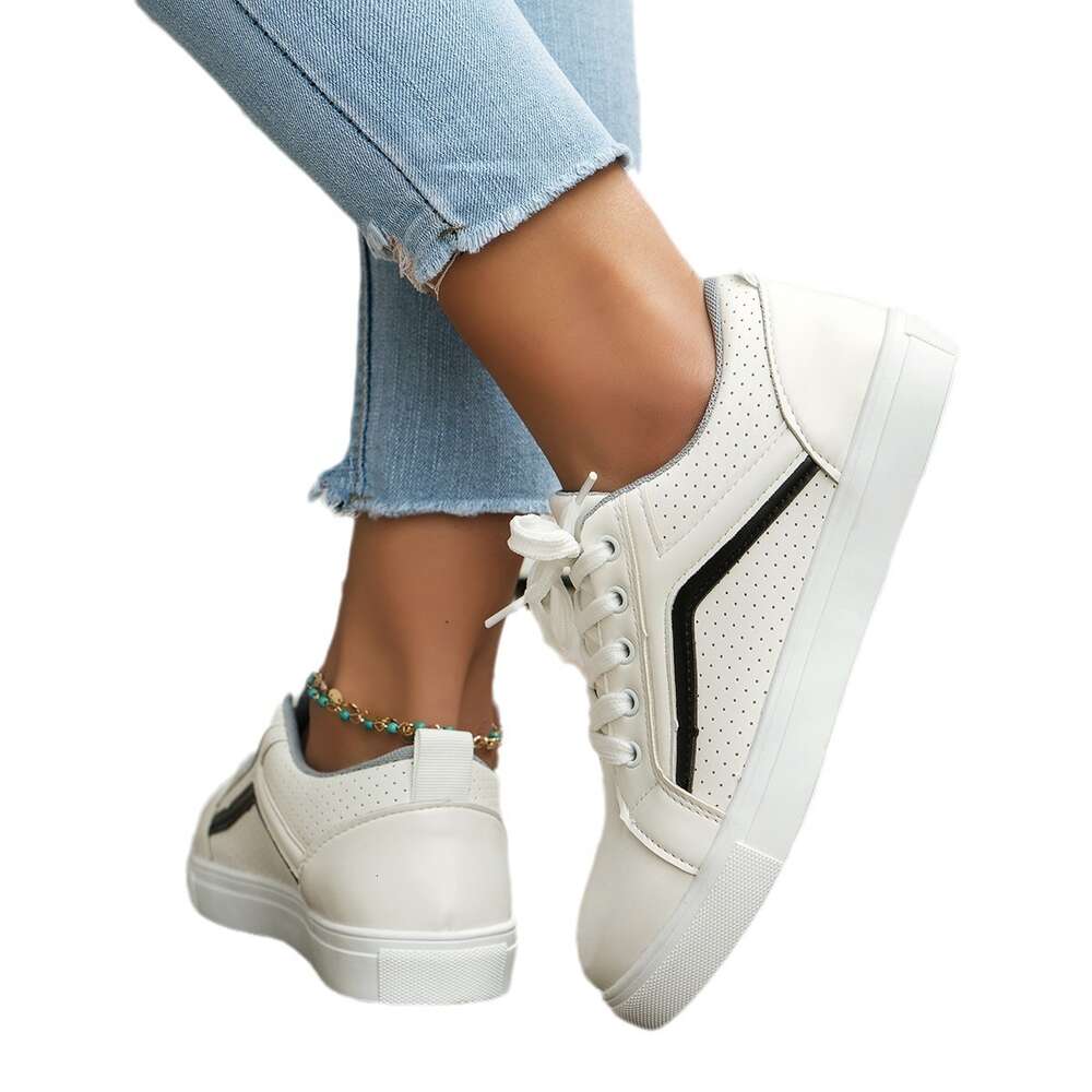 Ddmytiger Ddmytiger Designer White Sports Shoes A Women S Platform Breathable And Comfortable Summer Flat Style Equipped With Shoelaces