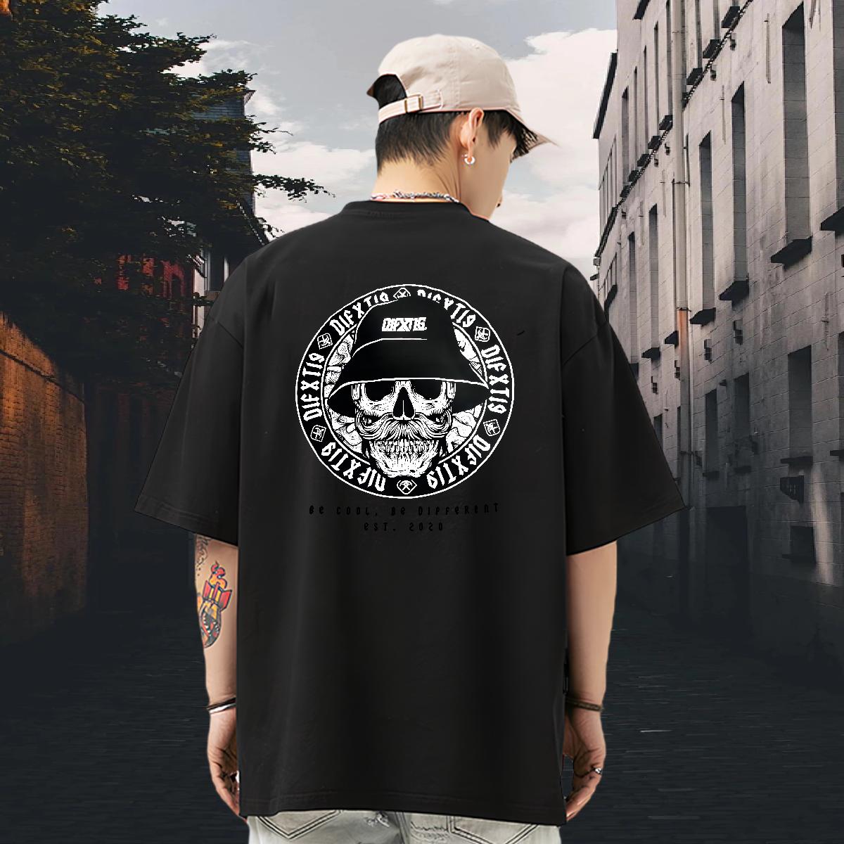 2024 T shirt Custom Daily Wear Couples T Shirts O-Neck Short Sleeve Cotton Loose Tee Shirt