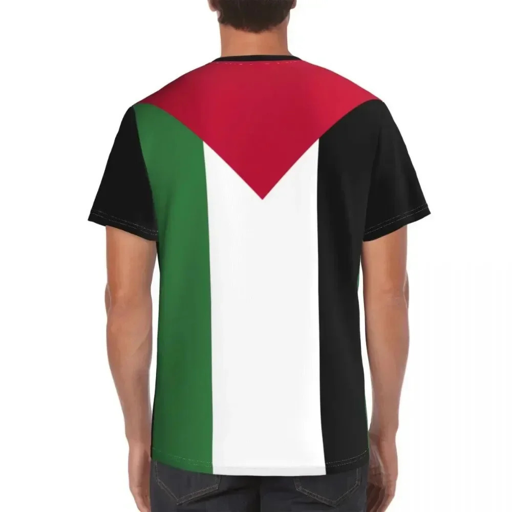 Palestine Flag 3D Printed T Shirt Men Women Summer Casual Short Sleeve Harajuku Streetwear 240521