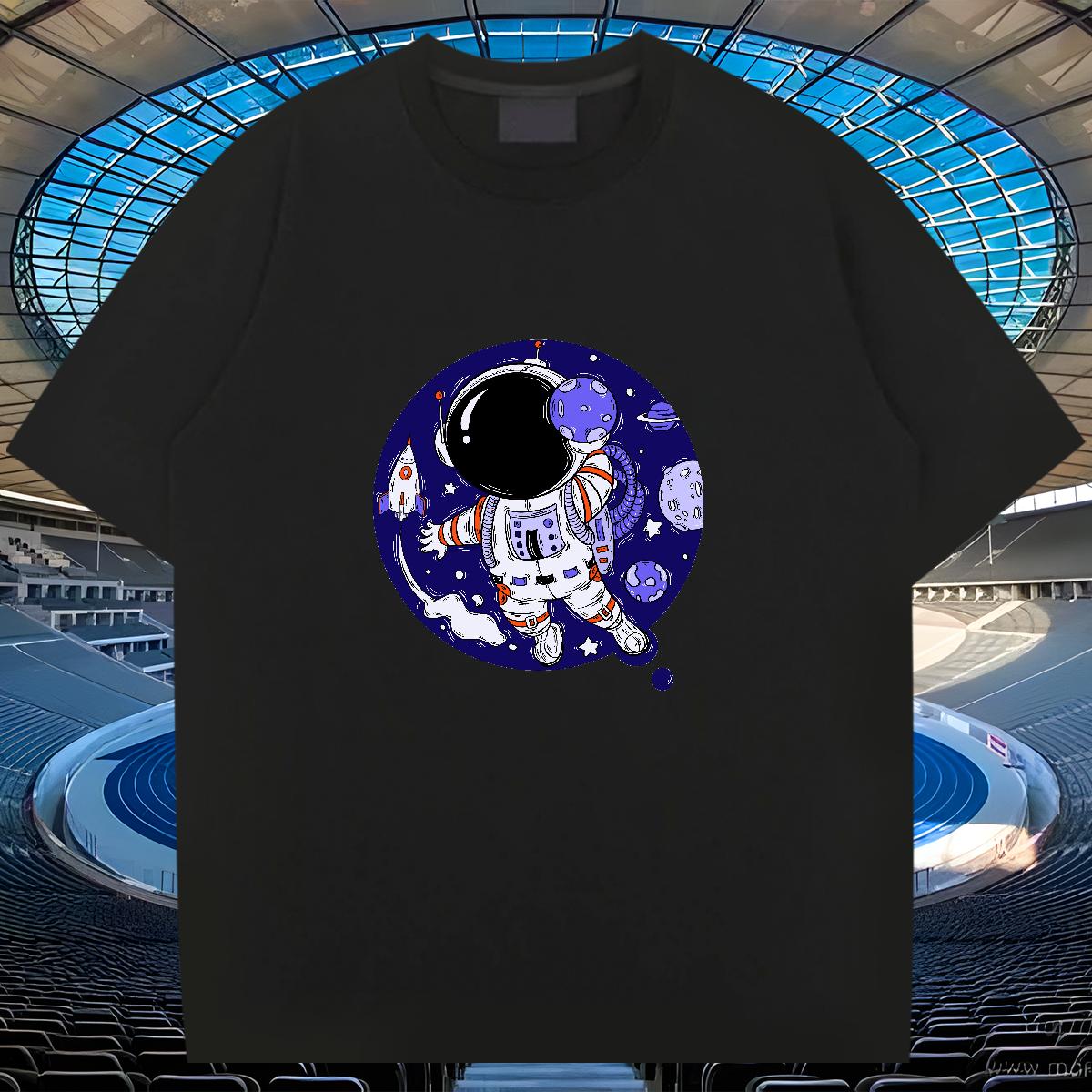 Designer Man T Shirts High Street Hip Hop Cotton Breathable Short Sleeve Couples T Shirts 2024 DIY DIY Logo Clothings