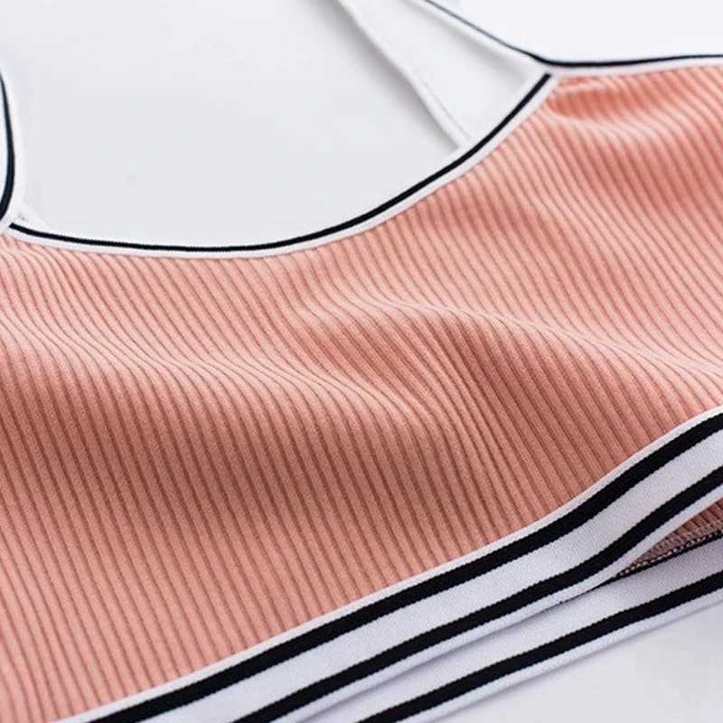 Camisole Camisole 2pc/lot Girls Bra ren Vest Breathable Underwear Girl Tube Tops Soft No Padded Teens Seamless Washable Bras Camisole WX5.31